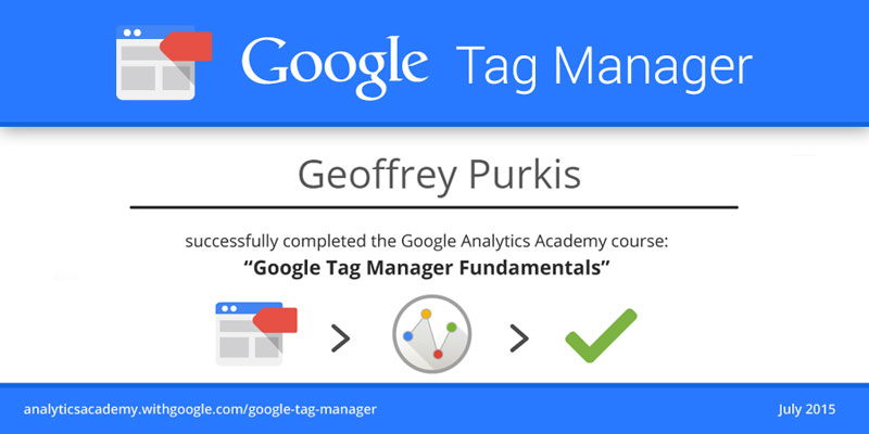 Tag Implementation: We’re Certified at Google Analytics Academy