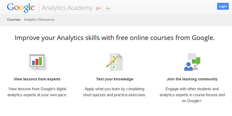 Improve your Digital Analytics Skills with Google Analytics Academy